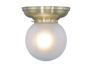 TRIBU 8/21 - Handmade brass ceiling lamp by Patinas Lighting - view 2